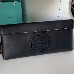 Tory Burch Black Miller Clutch